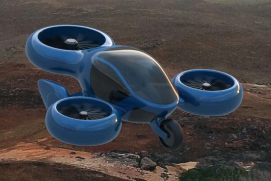 Airborne Motorworks Hummingbird Mark 1 eVTOL passenger aircraft Airborne Motorworks Hummingbird Mark 1 eVTOL passenger aircraft